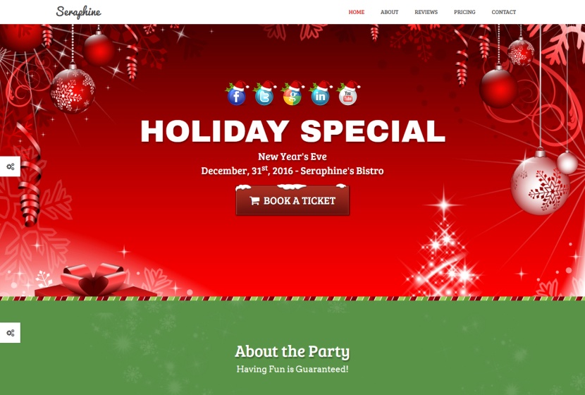 seraphine-christmas-template-landing-page-newsletter