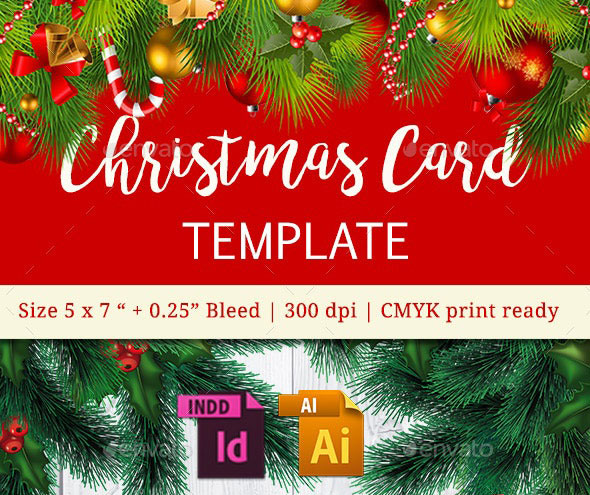 Indesign Christmas Card Template from wpdaddy.com