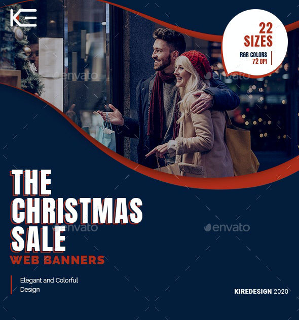 Christmas Sale Web Banners