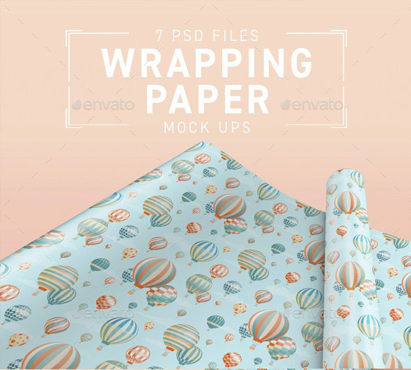Wrapping Paper Mock-Up