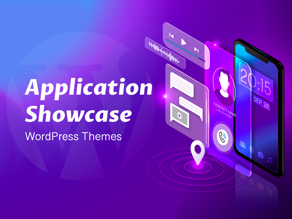 Application Showcase WordPress Themes