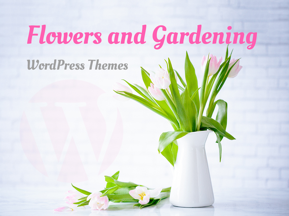 Flowers and Gardening WordPress Themes
