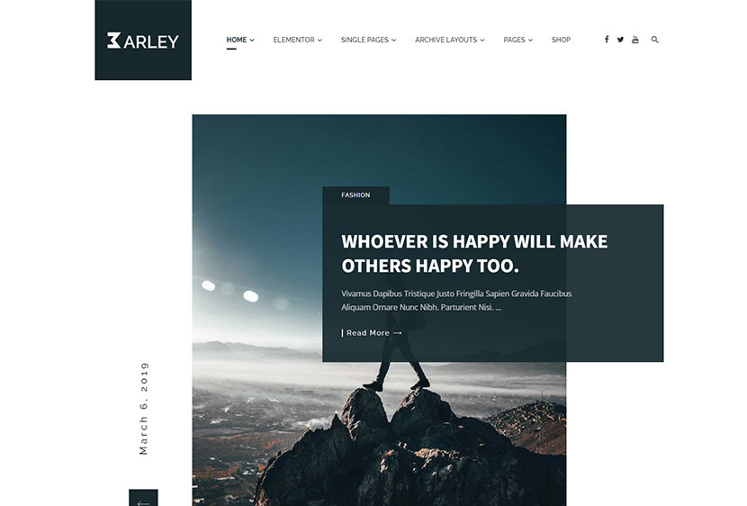 Barley - Ecommerce WordPress Magazine Theme