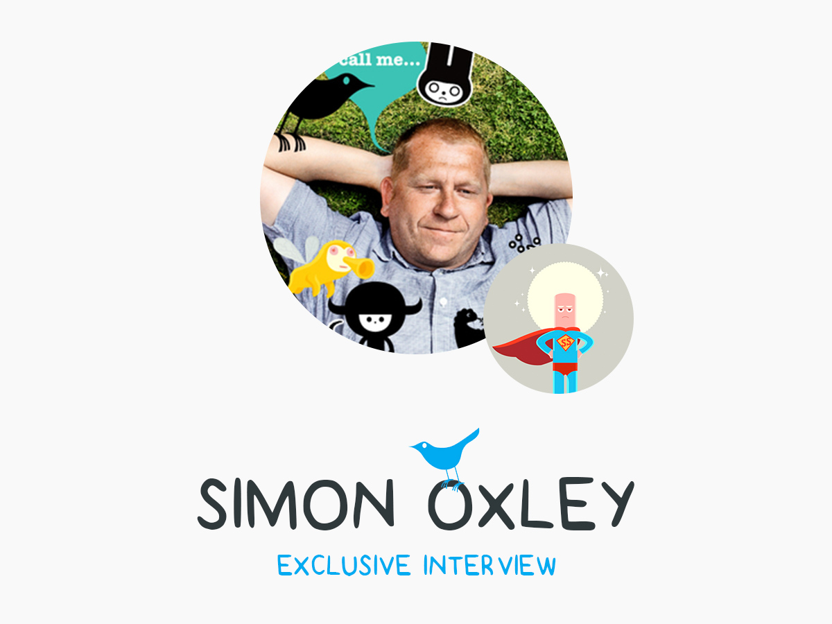 Interview Simon Oxley - Illustrator and Designer. Known for Character Mascots and Logos