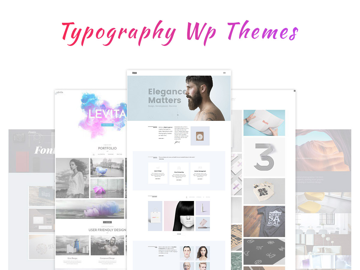 Typography Focused WordPress Themes for Your Inspiration-