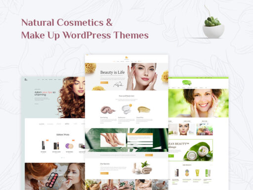 Natural Cosmetics and Make Up WordPress Themes for Beauty Experts