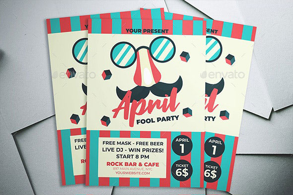 April Fool Party Flyer
