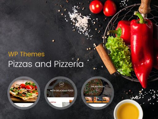 Pizzas and Pizzeria WordPress Themes for