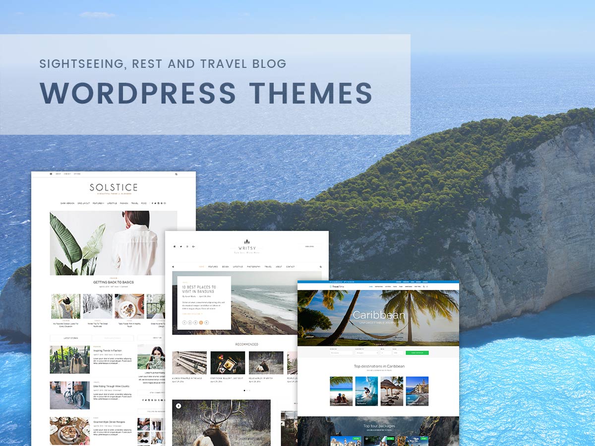 Sightseeing, Rest and Travel Blog WordPress Themes for 2017