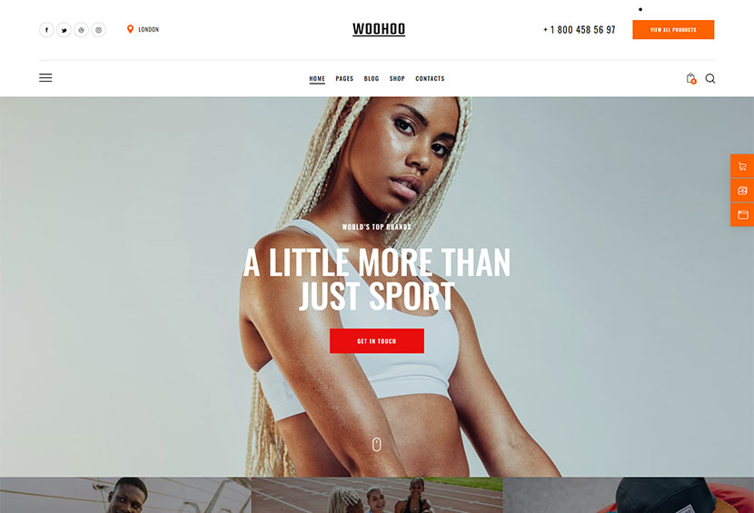 Woo Hoo - Extreme Sports & Outdoor Activities WordPress Theme
