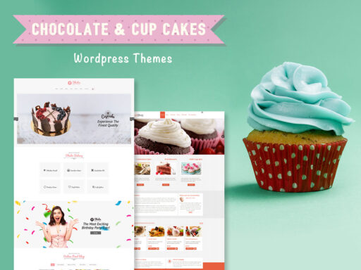 Chocolate and Cupcakes WordPress Themes for Sweets Stores and Confectioneries