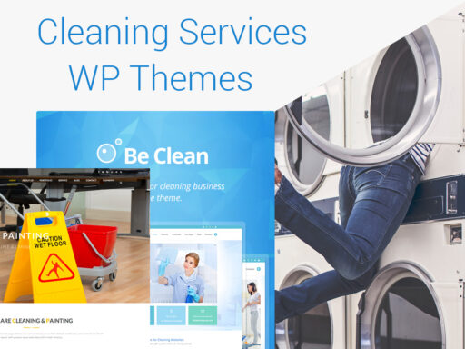 Cleaning and Washing Services WordPress Themes Top