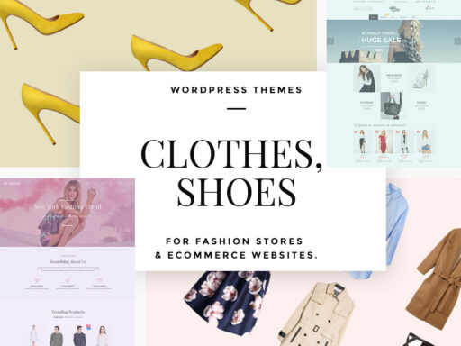 Clothes and Shoes WordPress Themes for Fashion Stores and eCommerce Websites