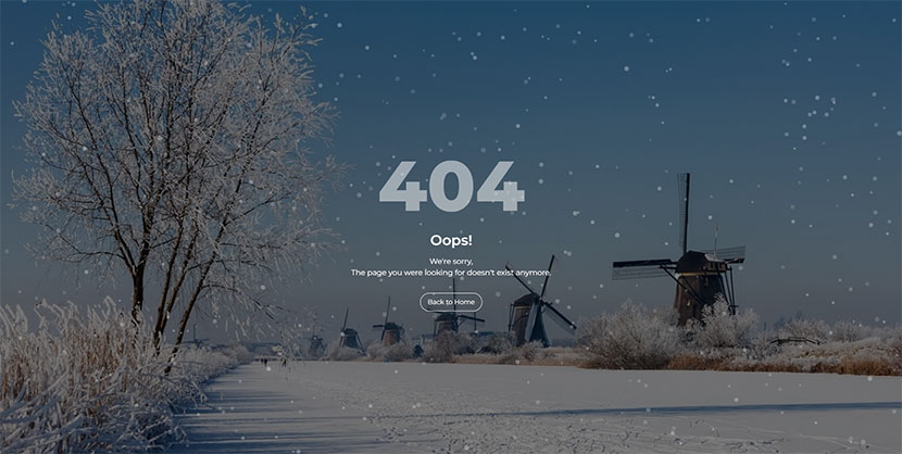 Erratum - 404 Error Pages