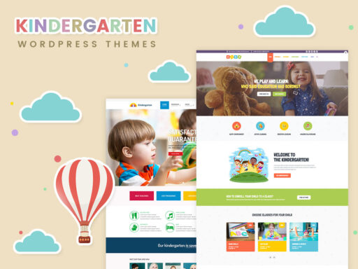 Kindergarten Infant Development and Pre School WordPress Themes
