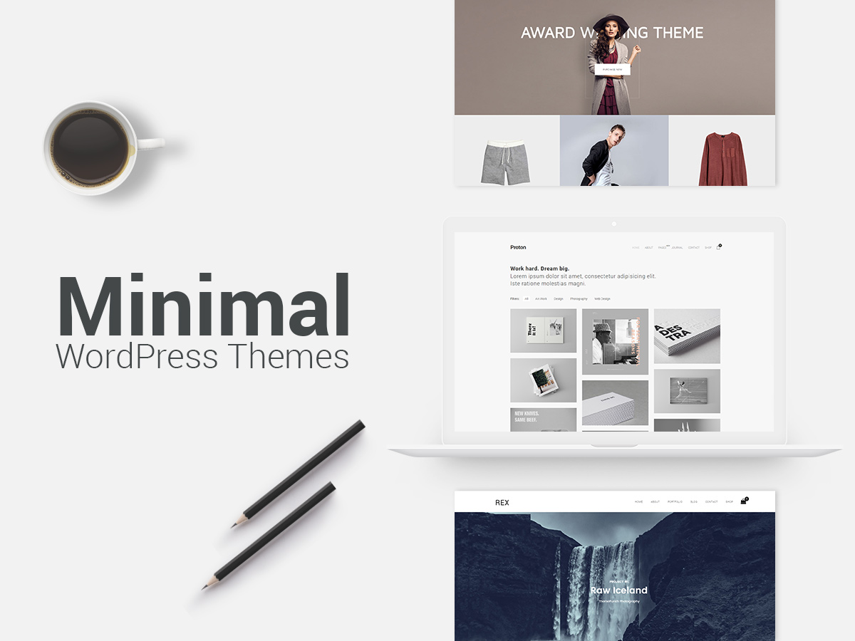 Minimal WordPress Themes for Your Stylish Designs in 2017