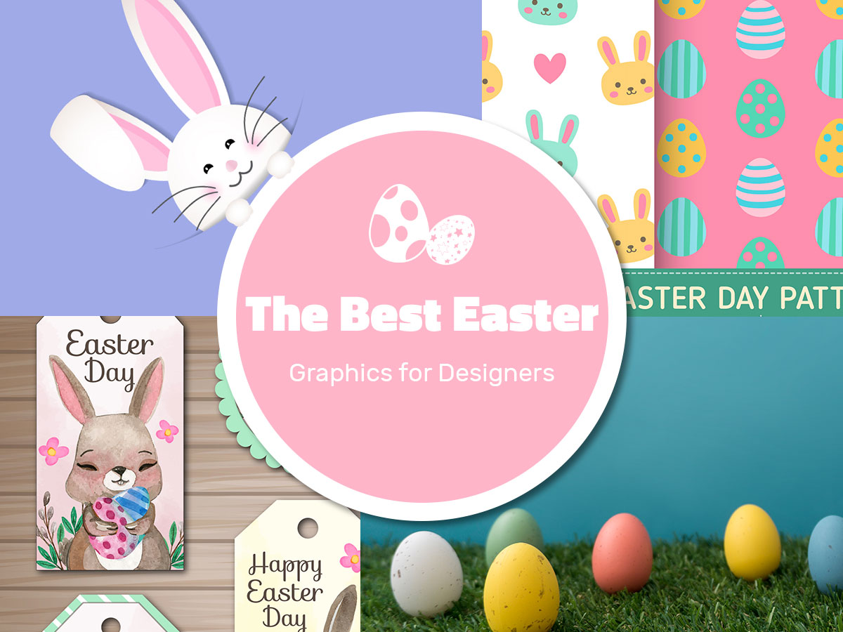 The Best Easter Graphics for Designers in 2017