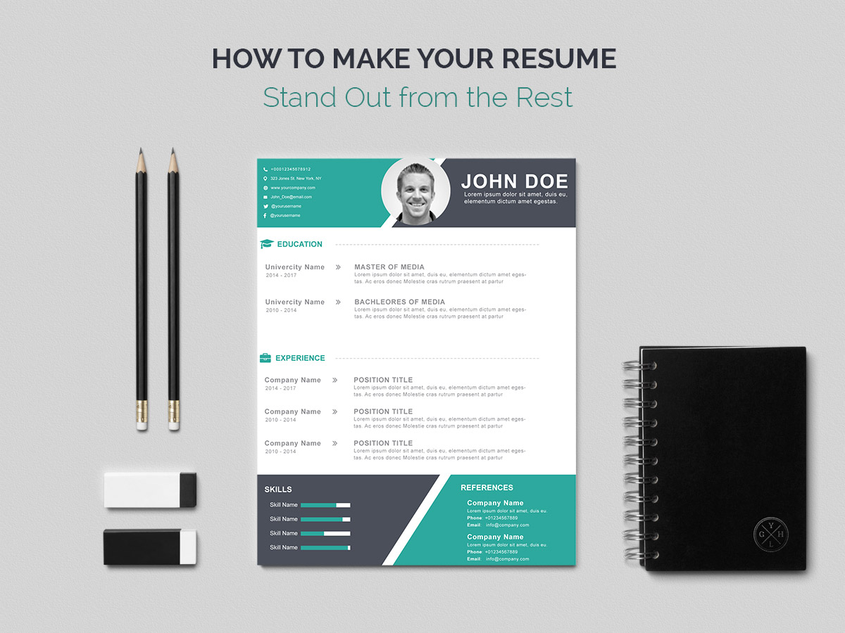 6 Top tips to make your resume stand out