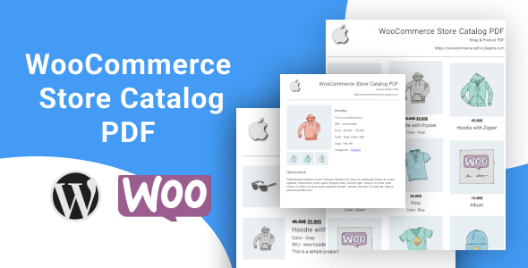 WooCommerce Store Catalog PDF