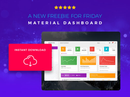 A New Freebie for Friday Material Dashboard