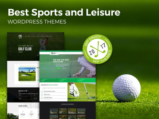 Best Sports and Leisure WordPress Themes Golf Club Equestrian and More