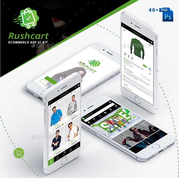 RushCart - Multipurpose Ecommerce App UI Kit