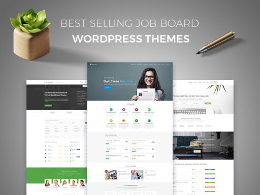 Top  Best Selling Job Board WordPress Themes for Job Seekers