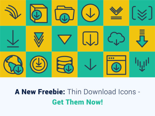 A New Freebie Thin Download Icons Get Them Now