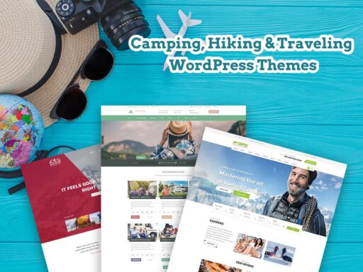 Camping Hiking and Traveling WordPress Themes for August