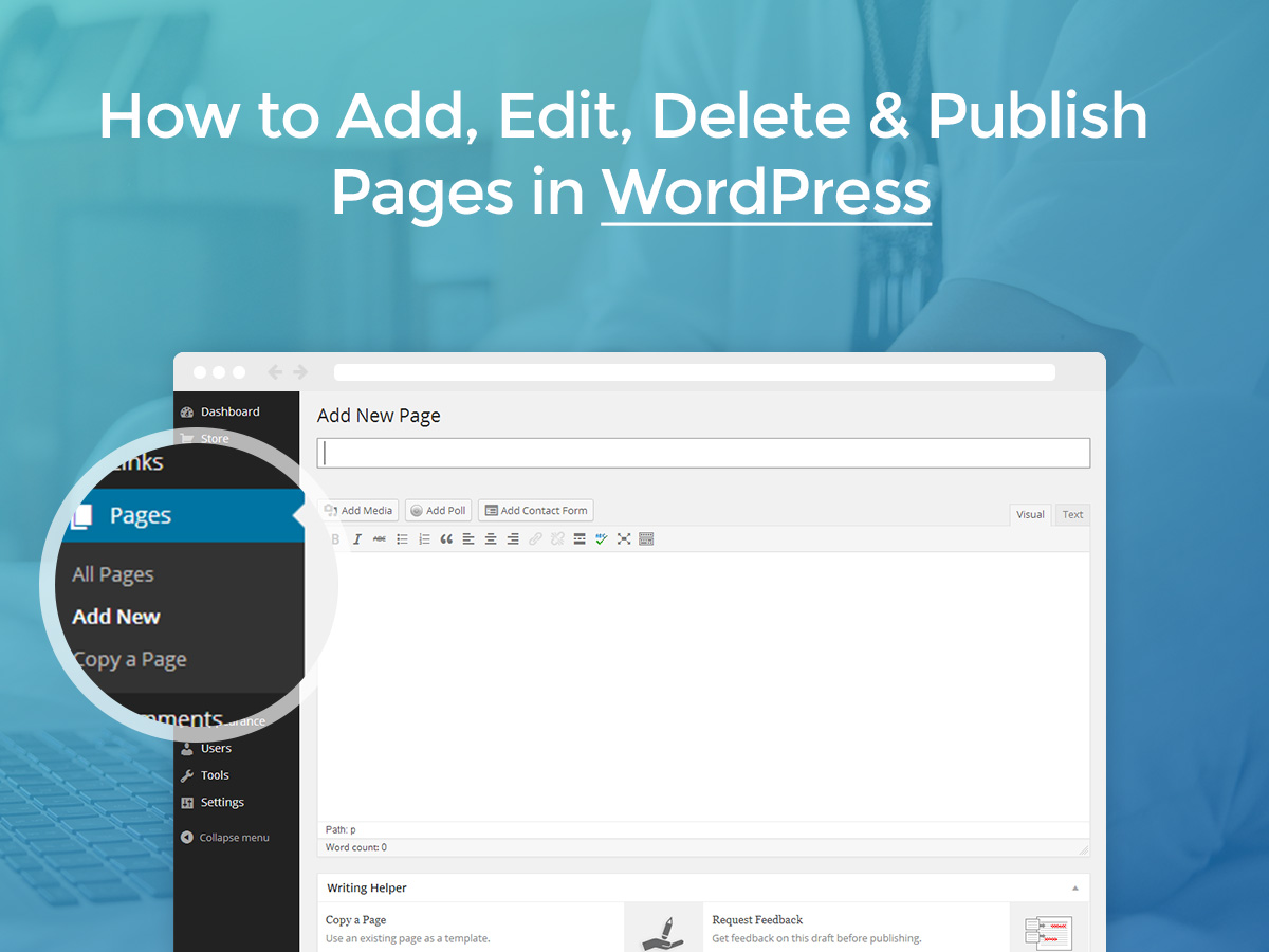 how-to-add-edit-delete-and-publish-pages-in-wordpress