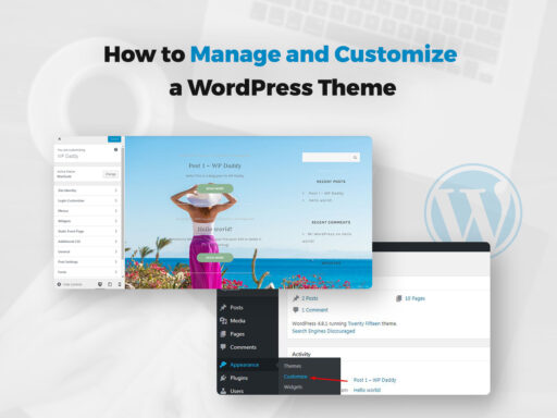 How to Manage and Customize a WordPress Theme