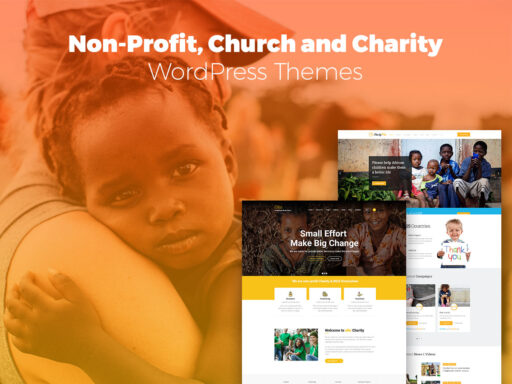 Non Profit Church and Charity WordPress Themes for Everyone Happy to Help