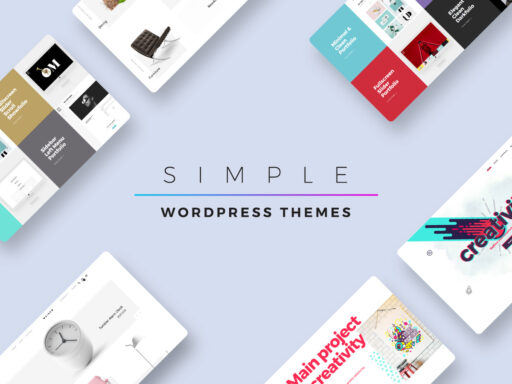 Simple WordPress Themes for September