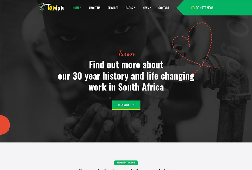 Tamun - Fundraising WordPress Theme
