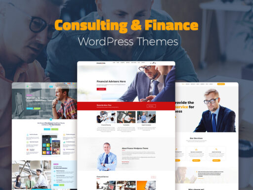 Consulting and Finance WordPress Themes for Business Experts