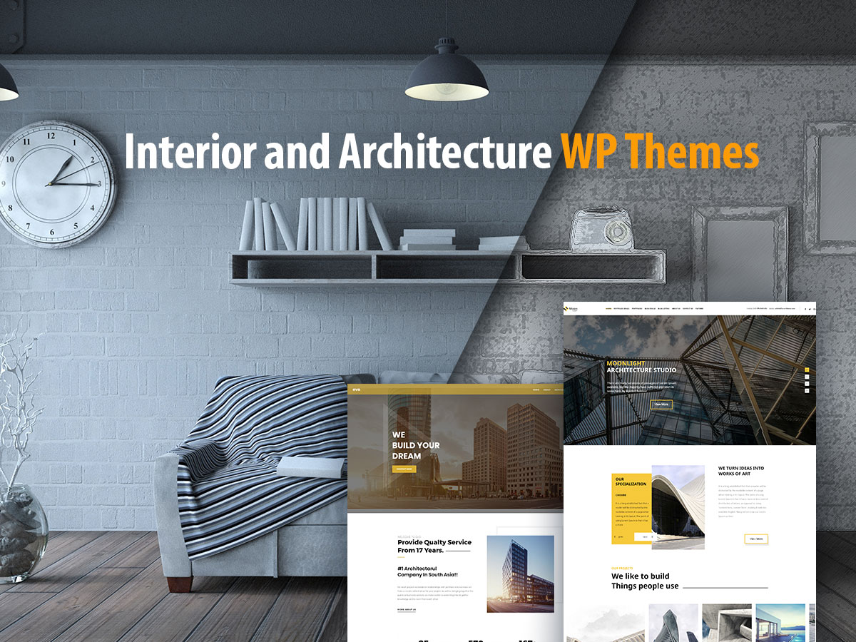 Interior and Architecture WordPress Themes for Your Stunning Projects