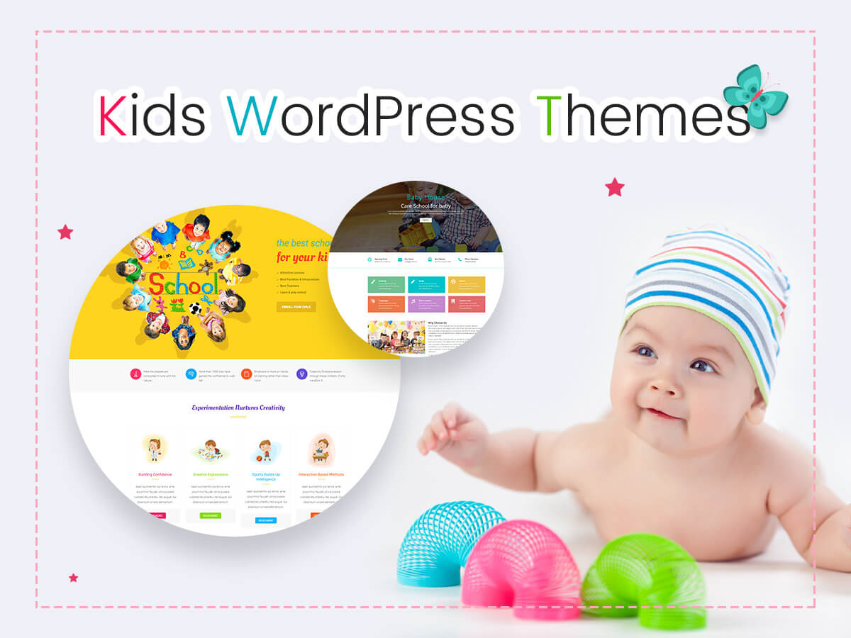 Kids WordPress Themes for Kindergartens, Pre-School Institutions, Charities and More
