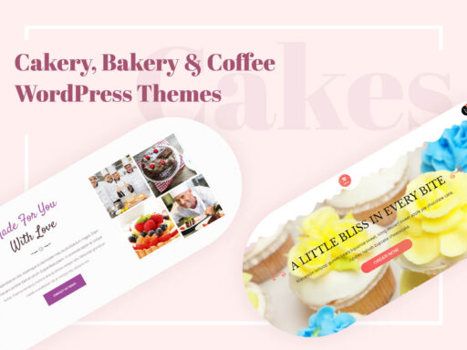 Cakery Bakery and Coffee WordPress Themes for Your Public Catering Business