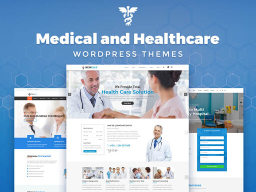 Medical and Healthcare WordPress Themes for Dentists Surgeons Therapeutists and Other Doctors