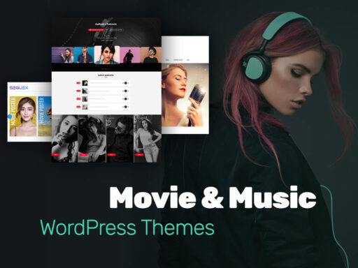 Movie and Music WordPress Themes for Film Studios Directors Singers and More