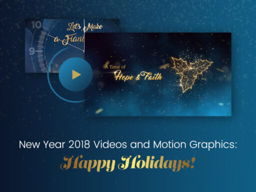 New Year  Videos and Motion Graphics Happy Holidays