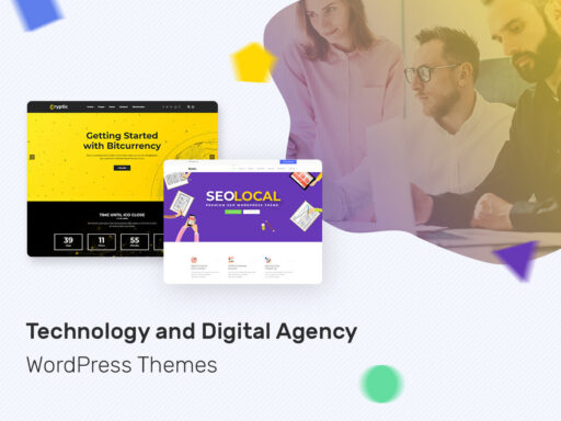 Technology and Digital Agency WordPress Themes for Multiple Purposes