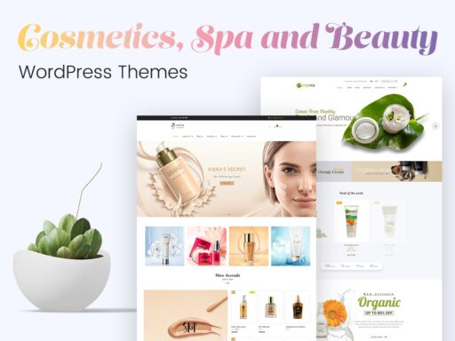 Cosmetics Spa and Beauty WordPress Themes for Make Up Artists and Beauty Salons