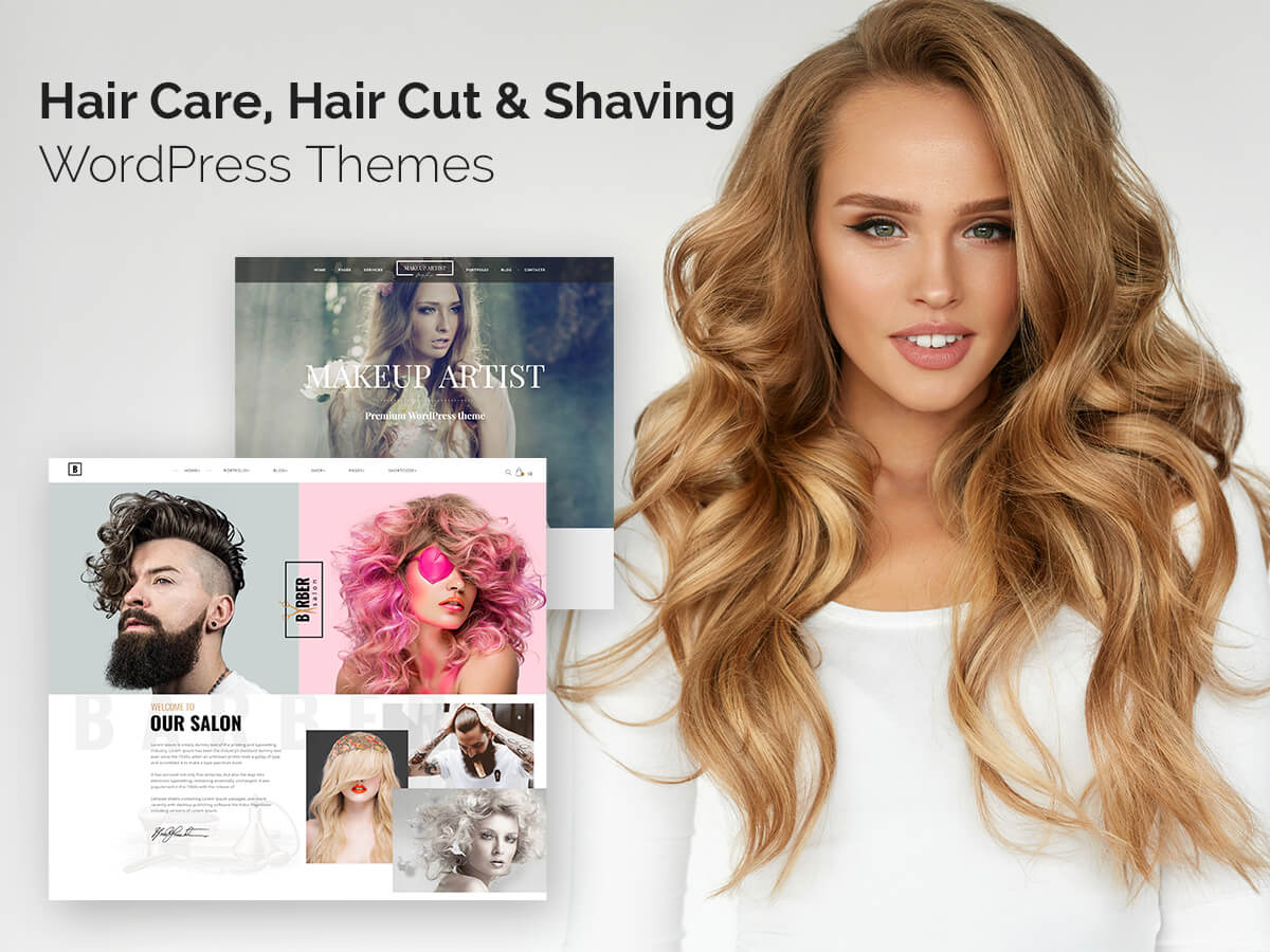 Hair Care, Hair Cut and Shaving WordPress Themes for Salons and Barber Shops