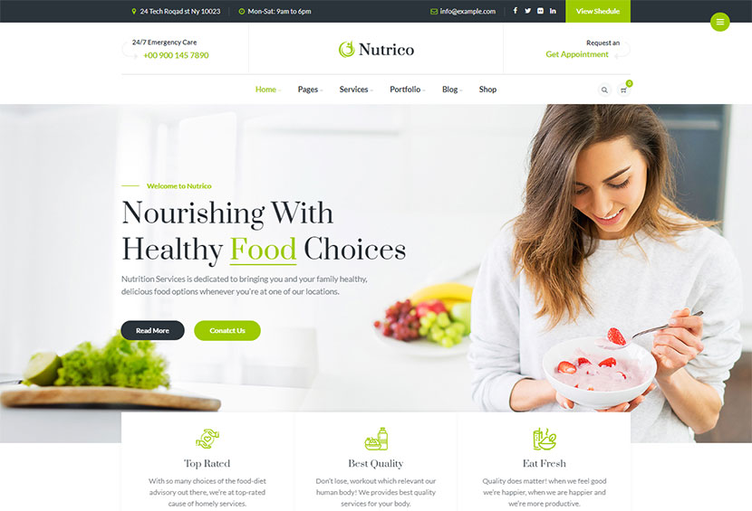 Weight Loss And Healthy Eating Wordpress Themes Wp Daddy
