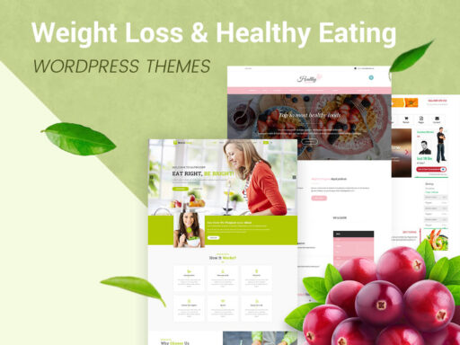 Weight Loss and Healthy Eating WordPress Themes for Dietitians and Health Coaches