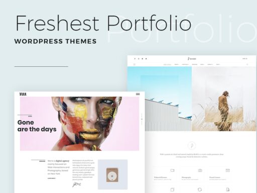 Freshest Portfolio WordPress Themes for Creative Individuals and Companies
