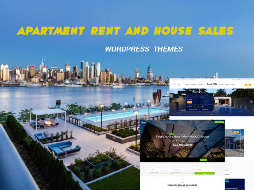 Apartment Rent and House Sales WordPress Themes
