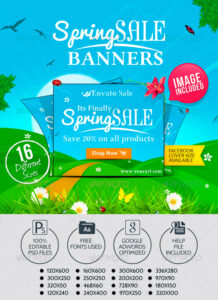 Spring Sale Banners