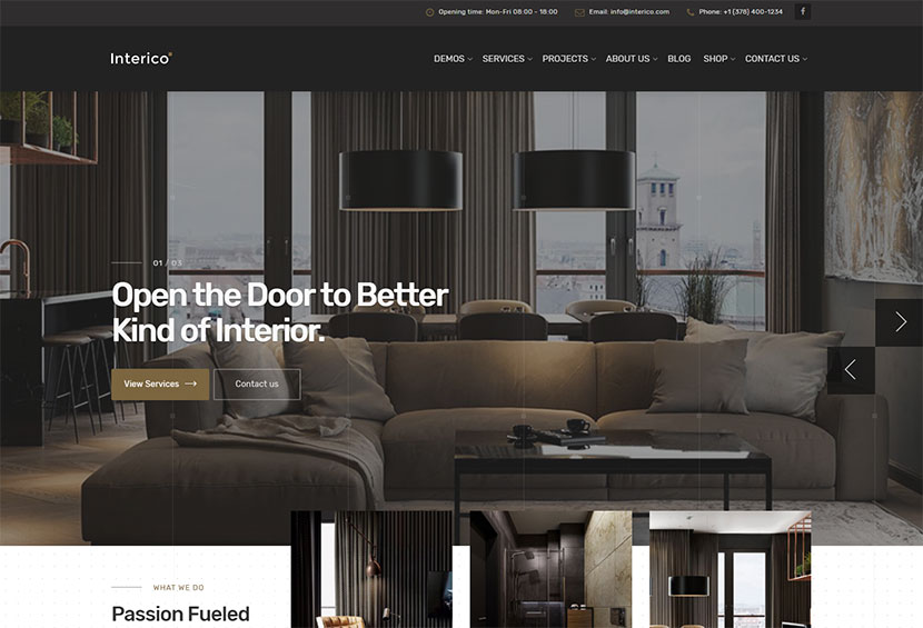 Interior And Furniture Design Wordpress Themes Wp Daddy